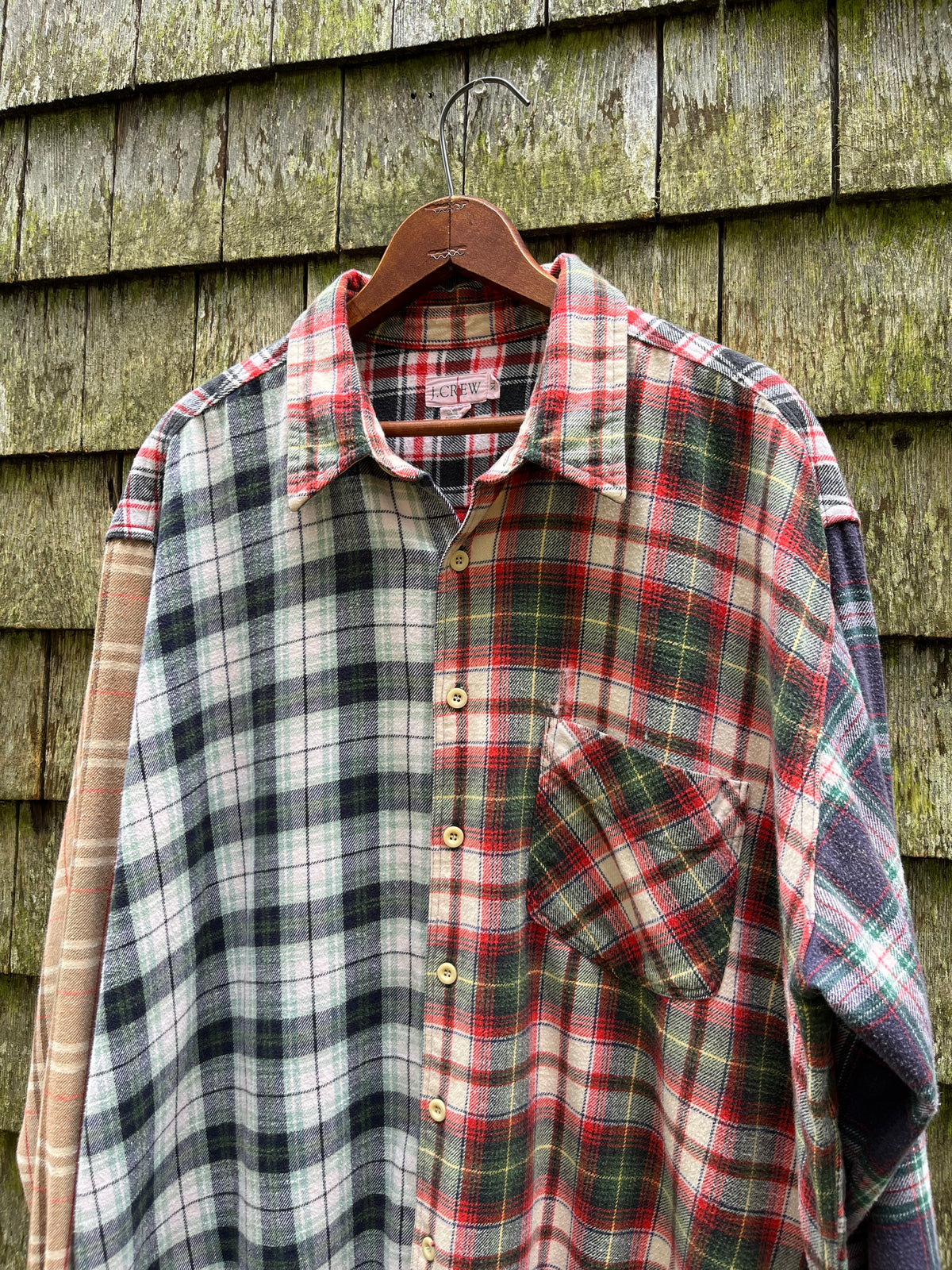 90s J.Crew Cotton Flannel Fun Shirt (XL)