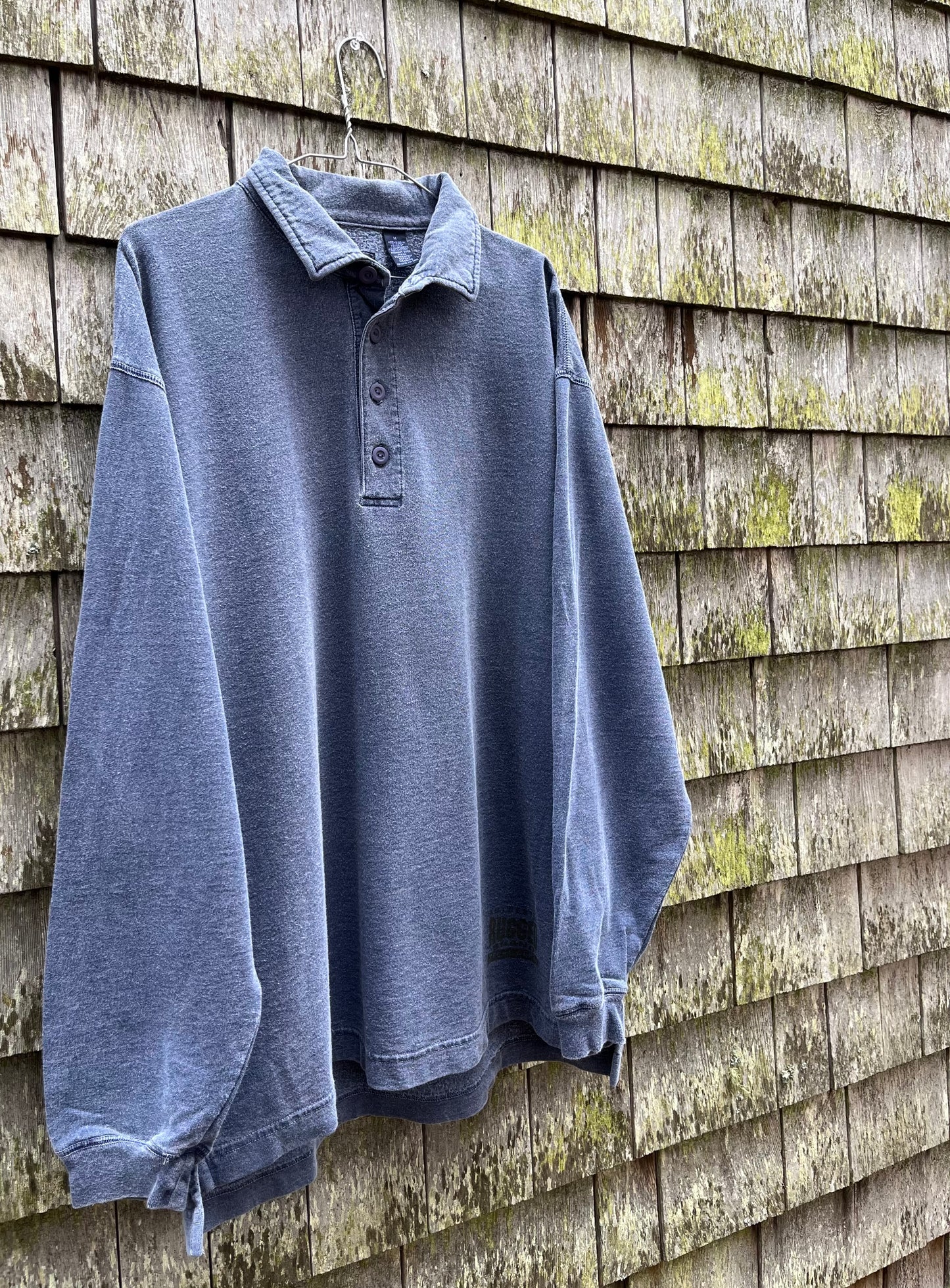 90s GAP Over-dyed Cotton Pullover Shirt (XL)