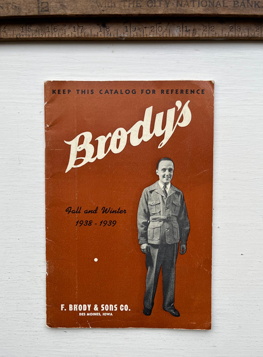 30s F. Brody & Sons Co. Iowa Fall Winter Catalog