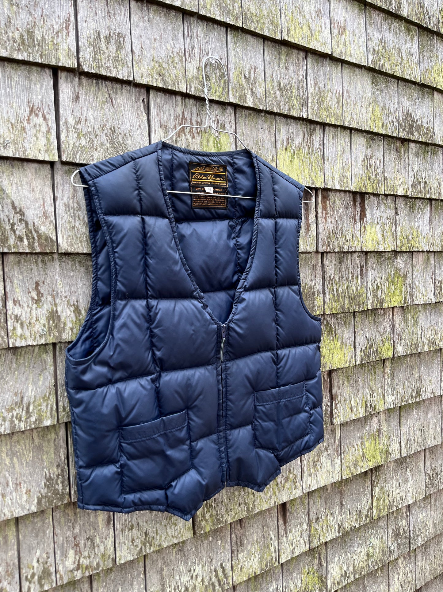 80s Eddie Bauer Quilted Insulated Vest (L)