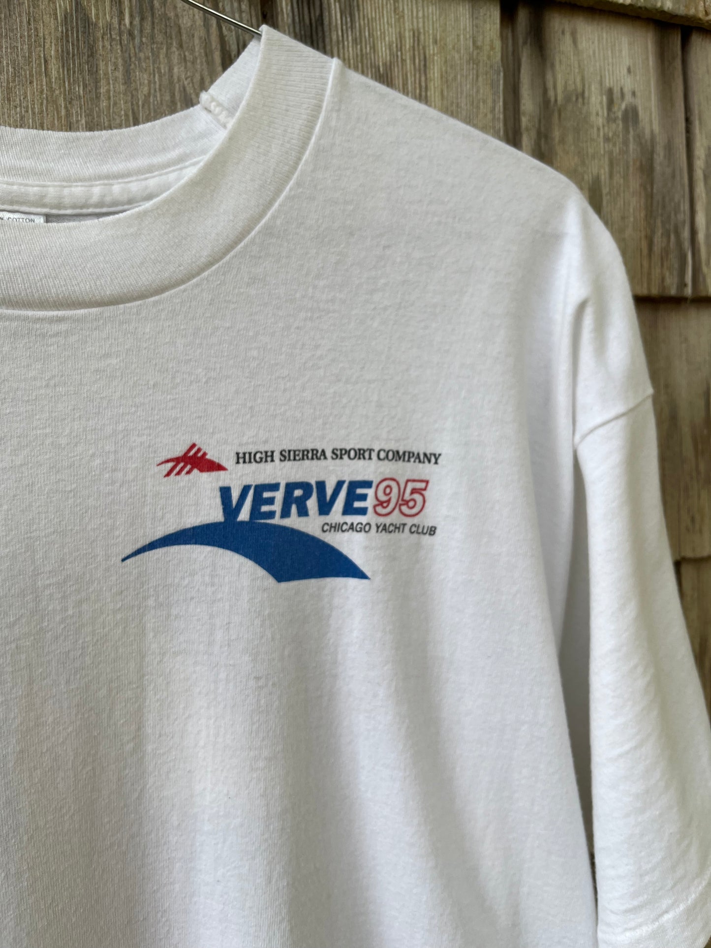 90s Chicago Yacht Club Verve Cup High Sierra Sports T-Shirt (L)