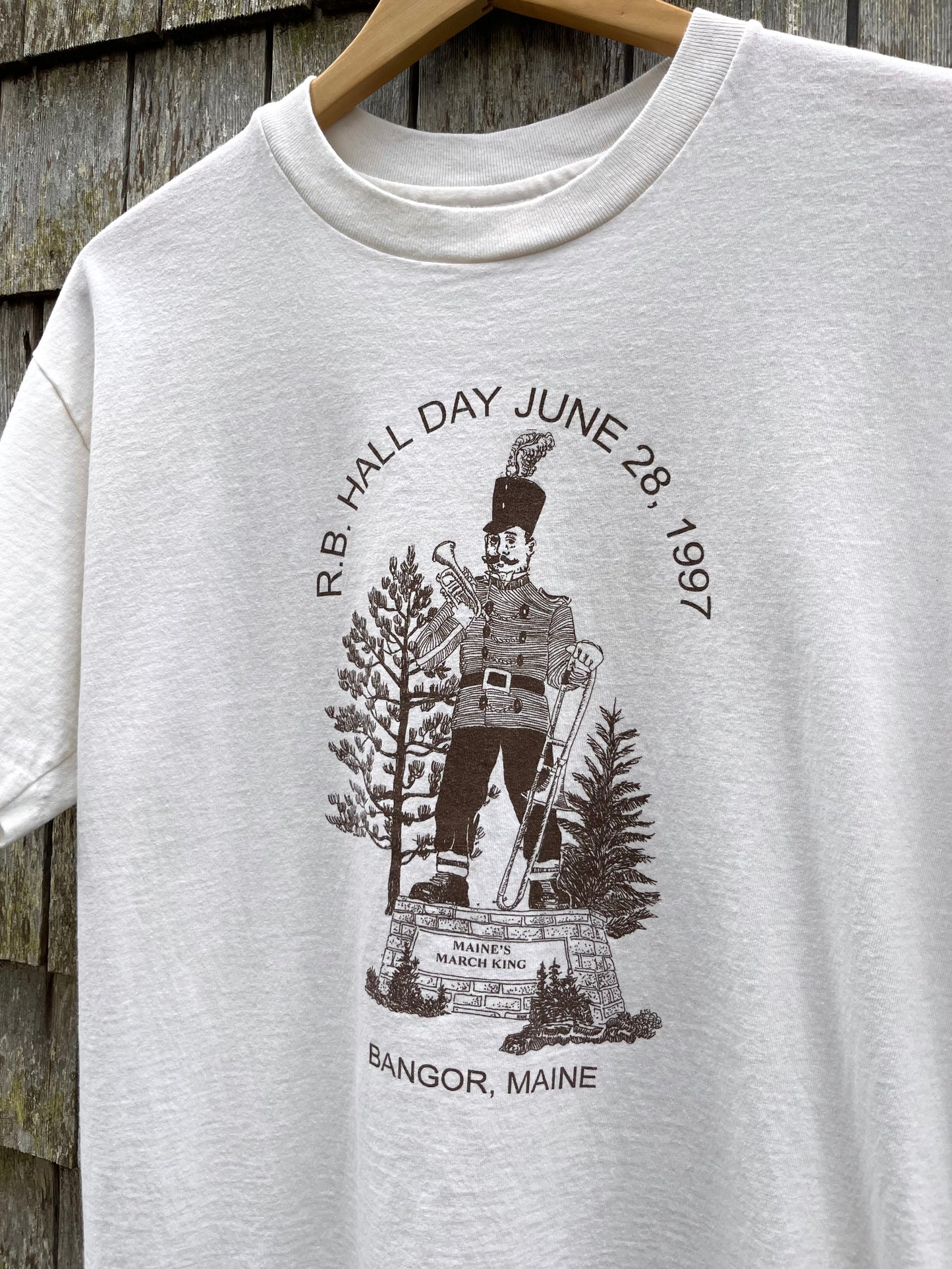 90s R.B. Hall Day Bangor ‘Maine’s March King’ T-Shirt (L)