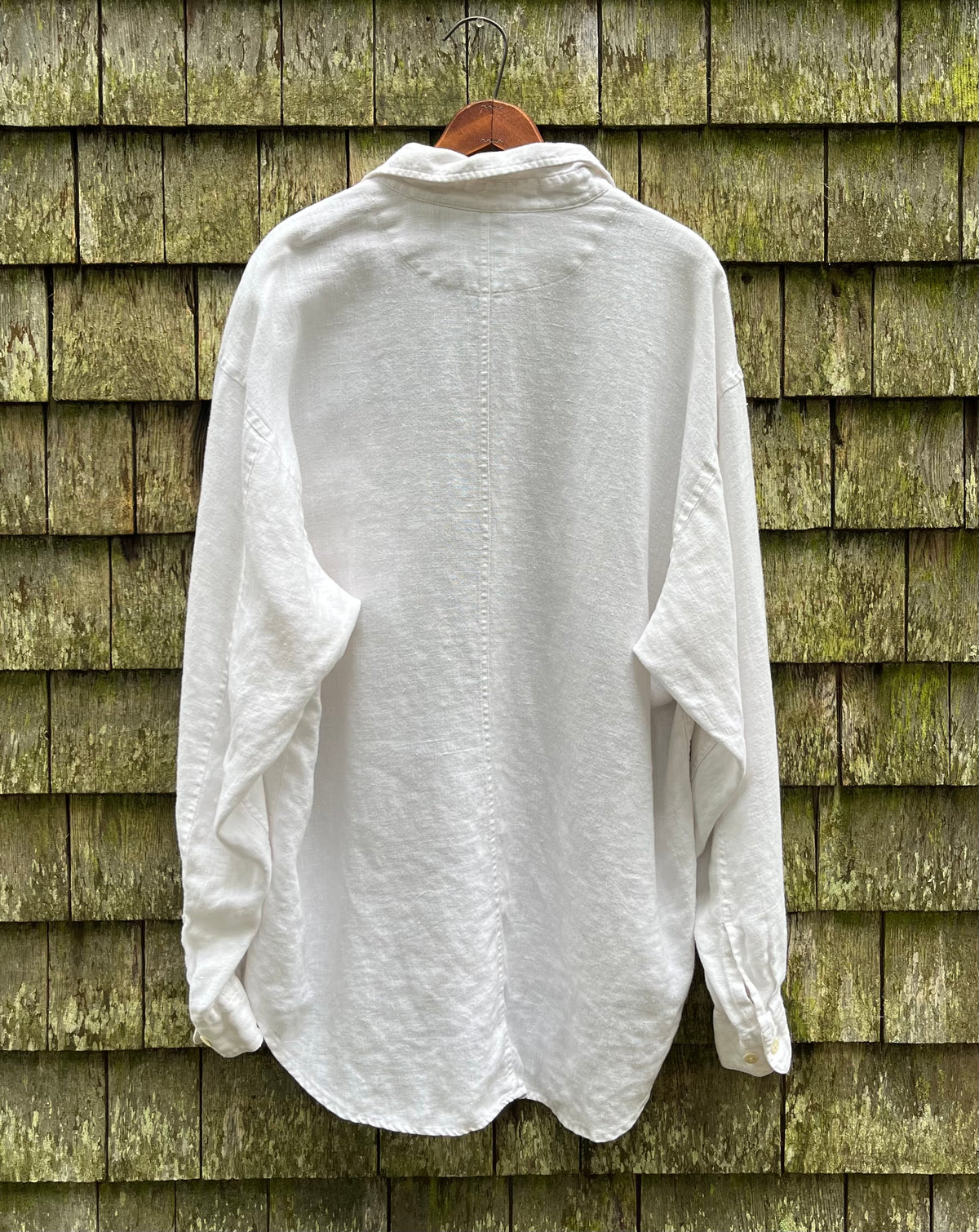 90s GAP Linen Button Front Shirt (XL)