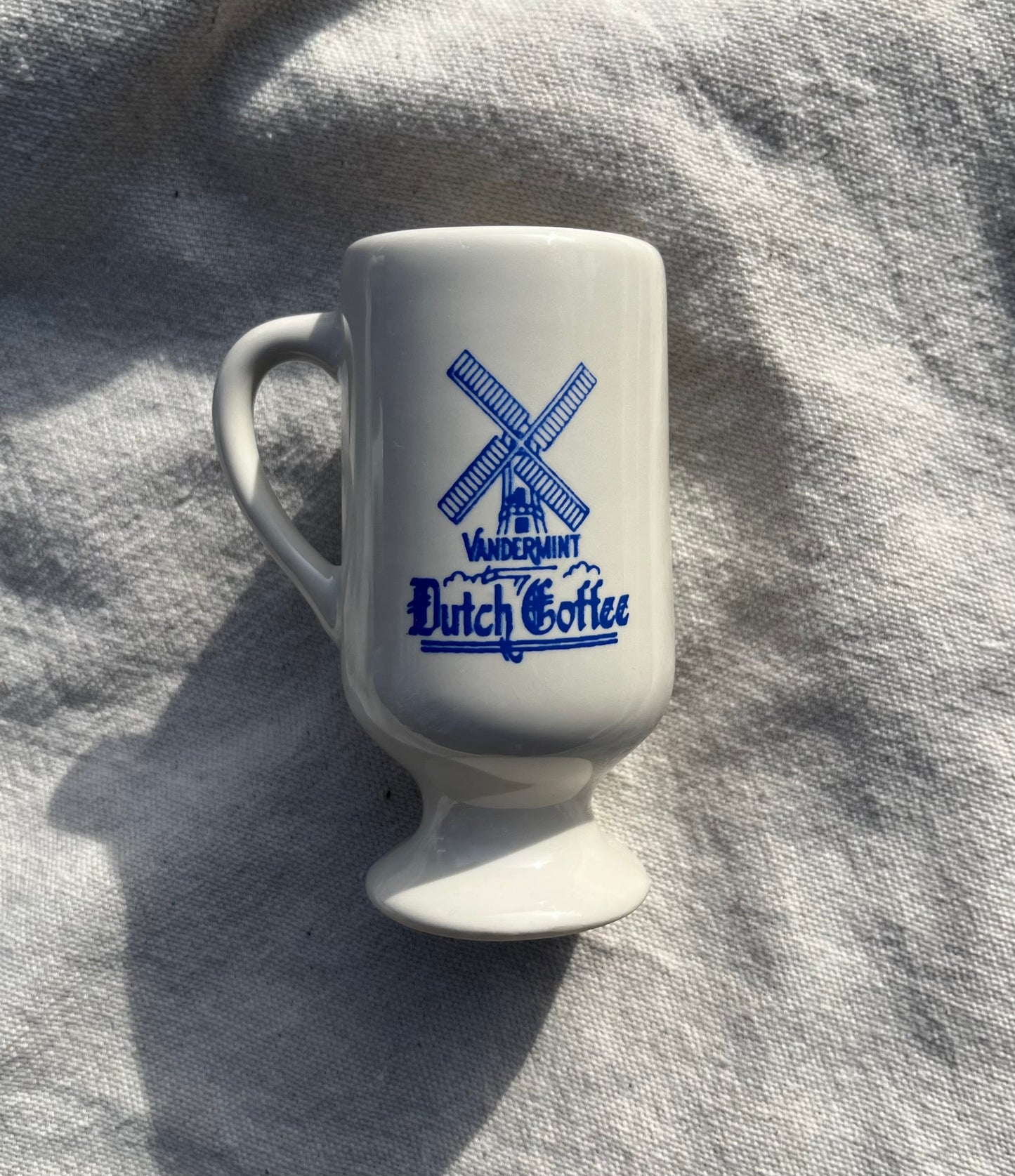 70s Mattakeese Wharf Dutch Coffee Souvenir Demitase Coffee Mug