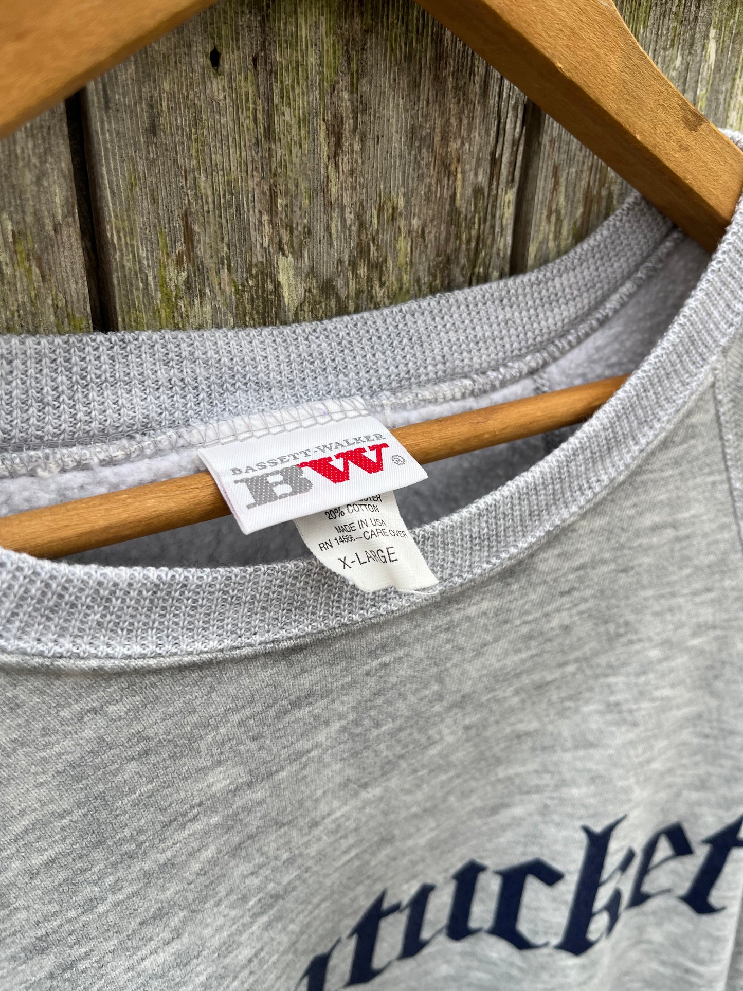 80s Nantucket Raglan Sleeve Crewneck Sweatshirt (L)
