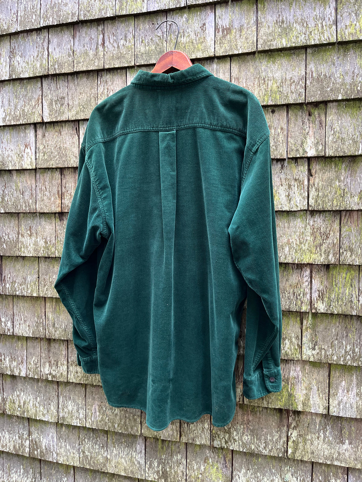 90s J.Crew Corduroy Button Down Shirt (XL)