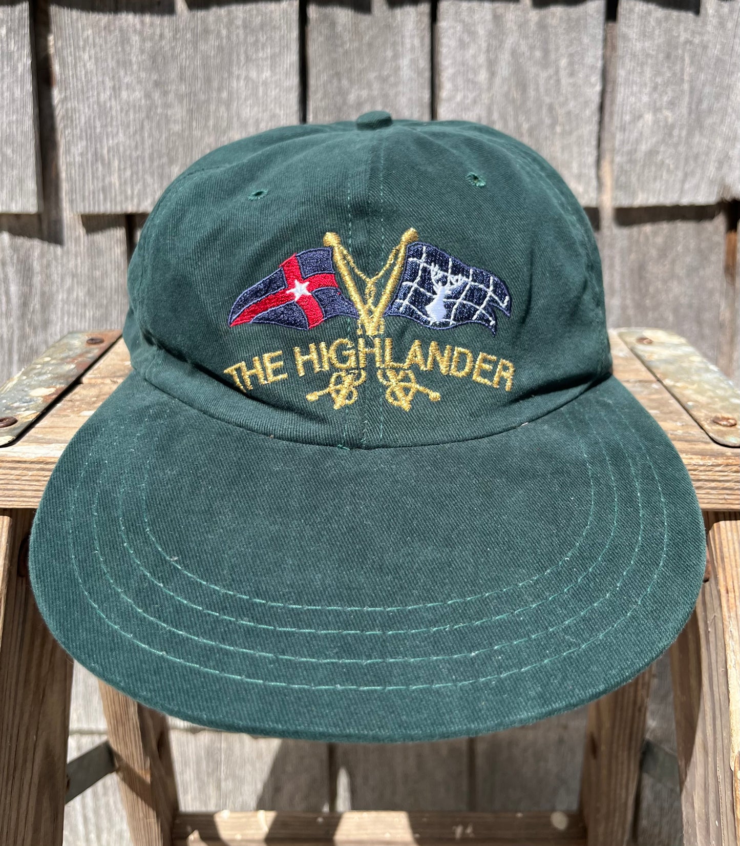 90s The Highlander New York Yacht Club Longbrim Snapback Cap (OSFA)