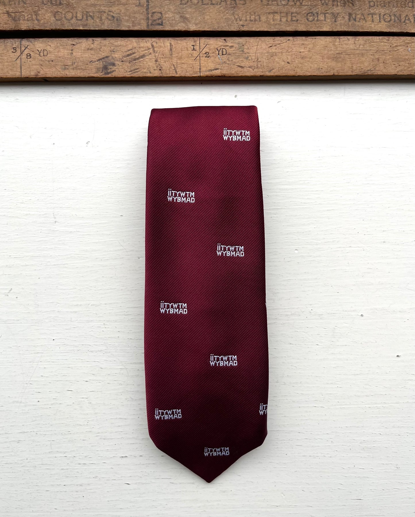 80s Puritan Cape Cod “If I Tell You What This Means Will You Buy Me A Drink” Tie