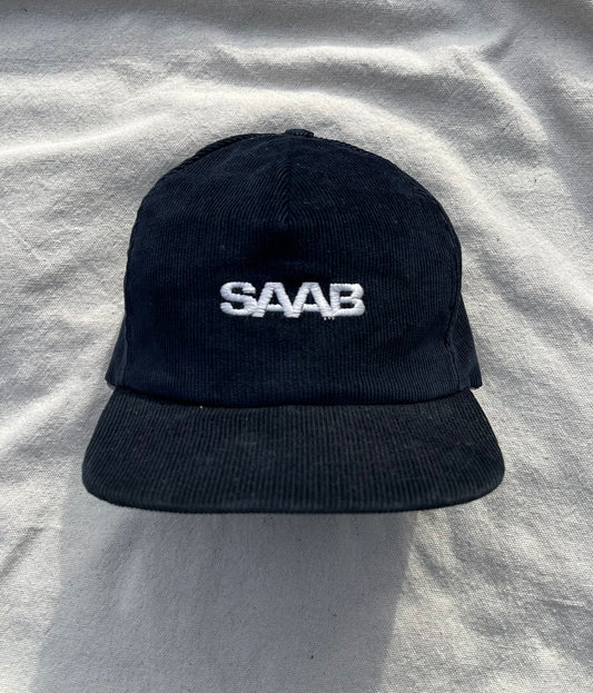 80s Saab Motors Corduroy Snapback Cap (OSFA)