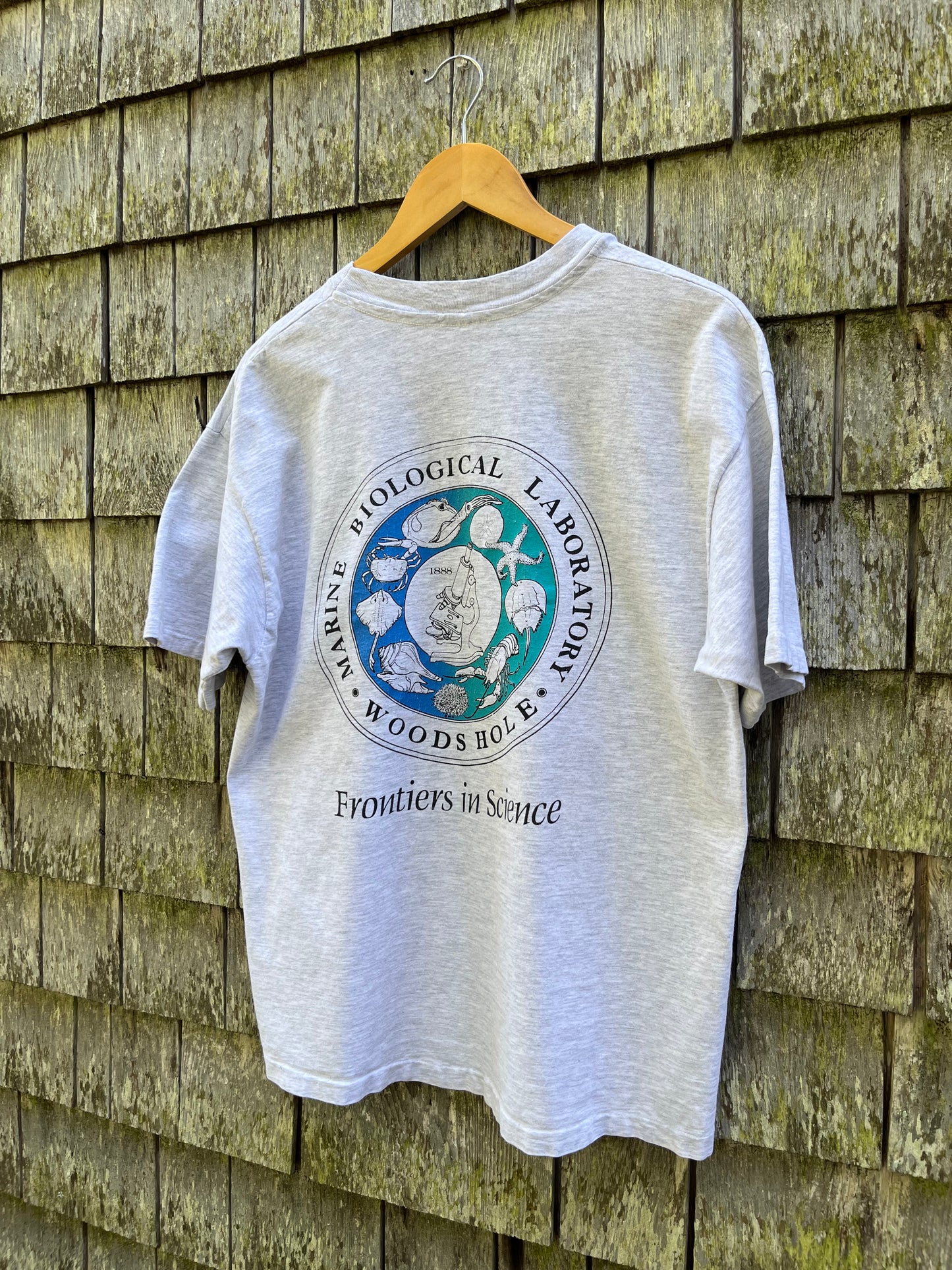 90s Marine Biological Laboratory Woods Hole T-Shirt (L)