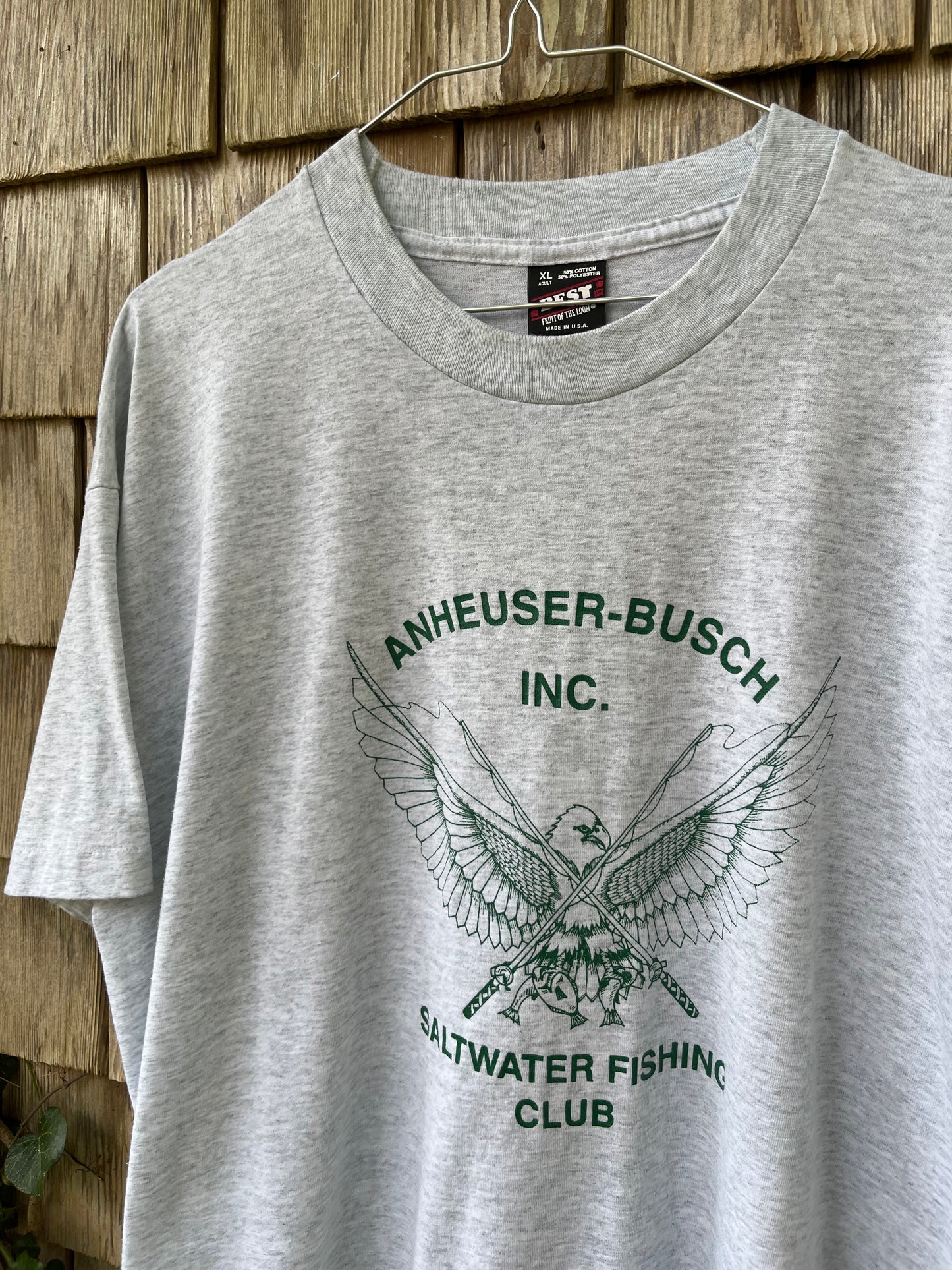 90s Anheuser Busch Saltwater Fishing Team T-Shirt (XL)