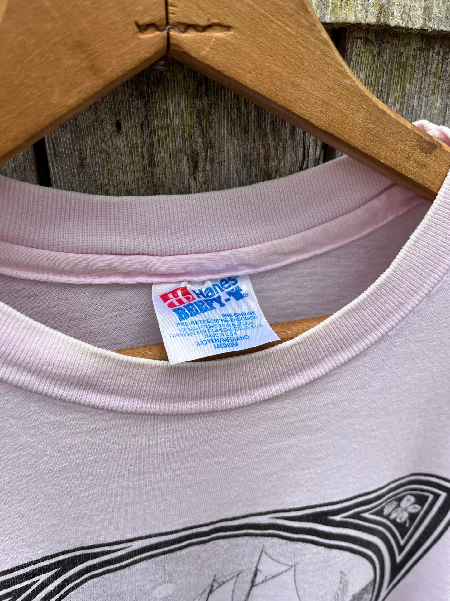 90s Schooner Good Fortune Menemsha Martha’s Vineyard T-Shirt (M)