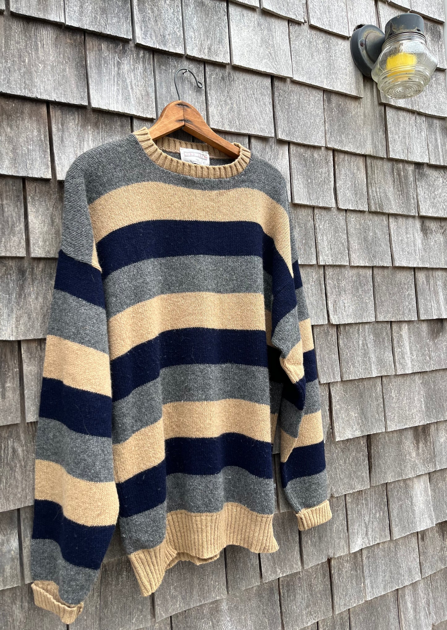 80s Lord Jeff Shetland Wool Sweater (L/XL)