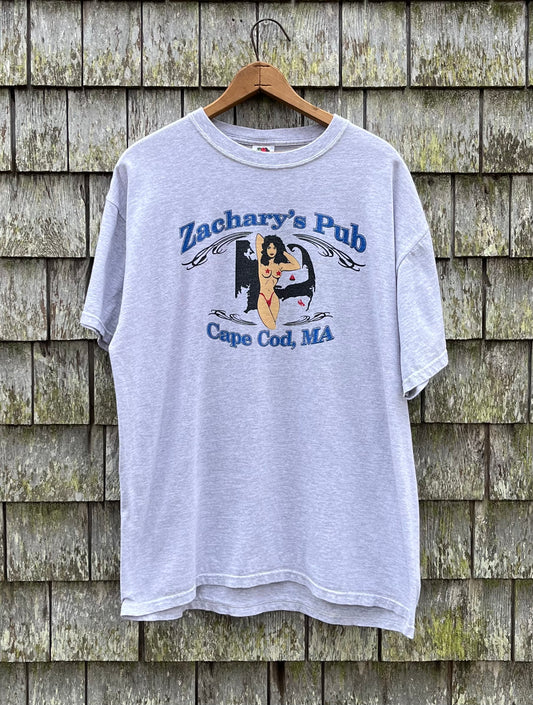 00s Zachary’s Pub Mashpee Cape Cod T-Shirt (L)