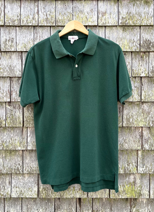 90s J.Crew Pique Cotton Knit Polo Shirt (M/L)