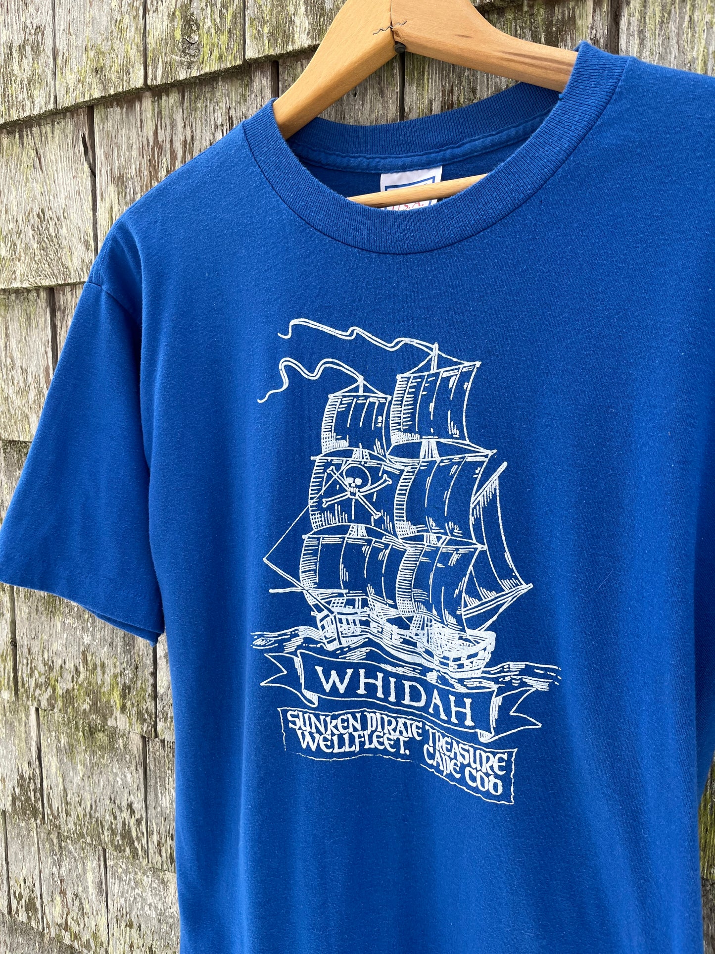 80s Whidah Sunken Pirate Treasure Wellfleet T-Shirt (M)