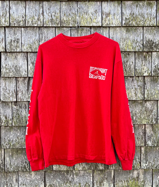 90s Mt. Pleasant Seafood South Carolina Long Sleeve T-Shirt (M)
